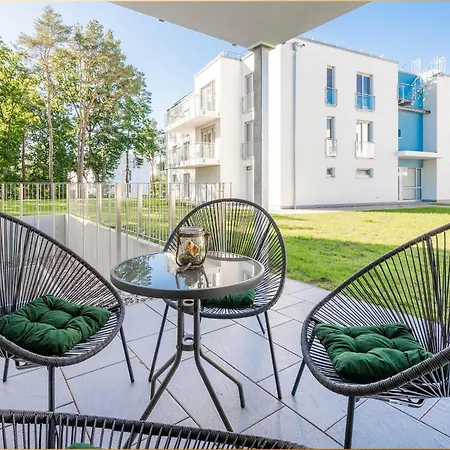 דירה An Der Haffkueste Klippenblick