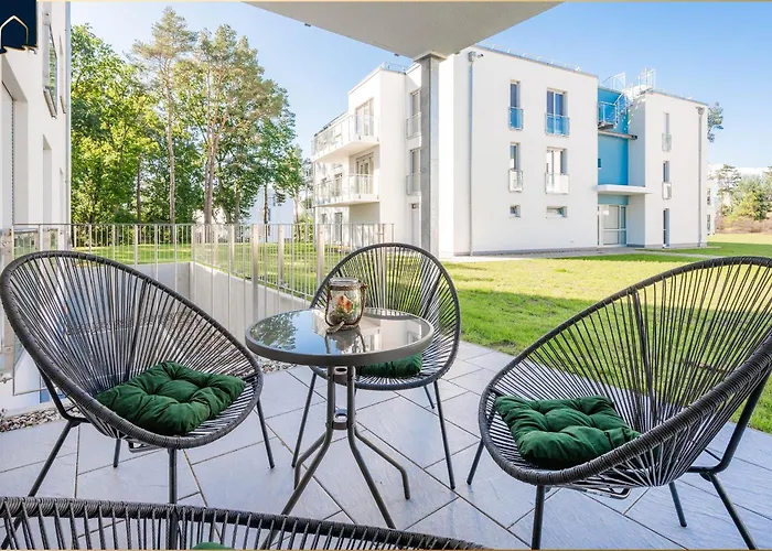 Apartmán An Der Haffkueste Klippenblick